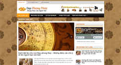 Desktop Screenshot of dayphongthuy.com